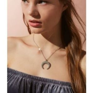 New! Urban Outfitter Hipster Crescent Necklace